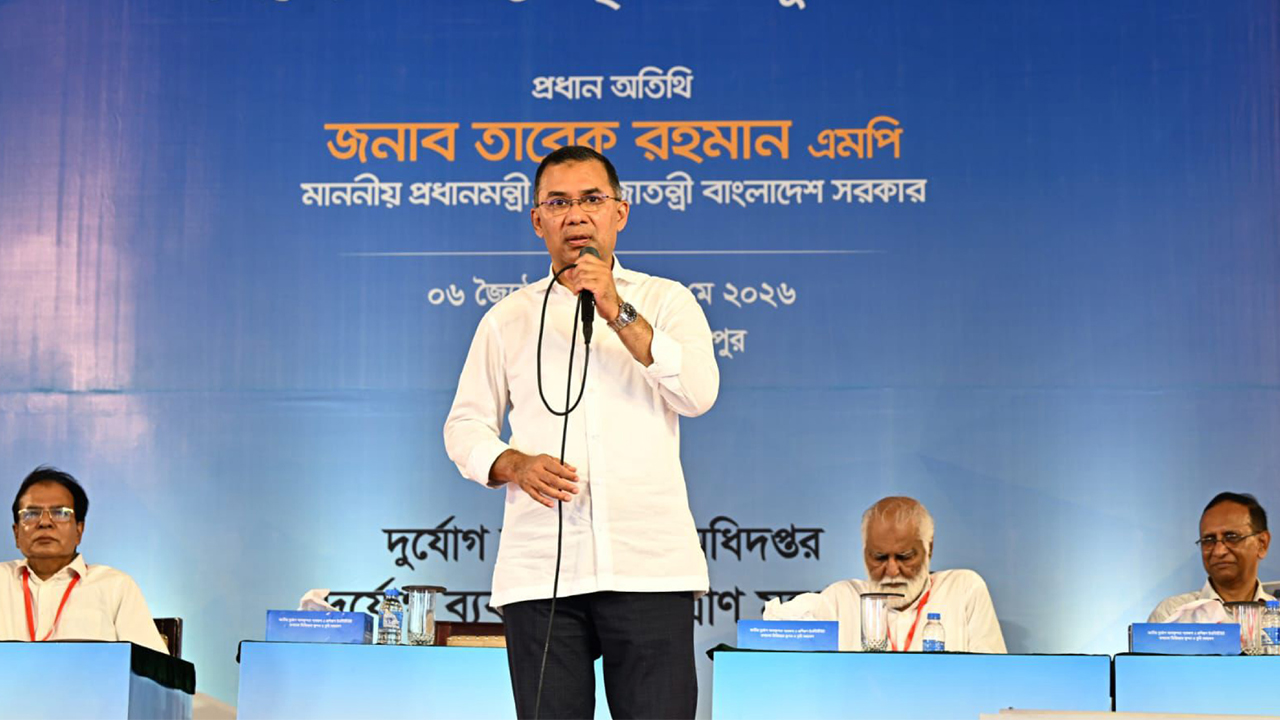 তিস্তা ব্যারাজের কাজেও হাত দেবে বিএনপির সরকার: প্রধানমন্ত্রী