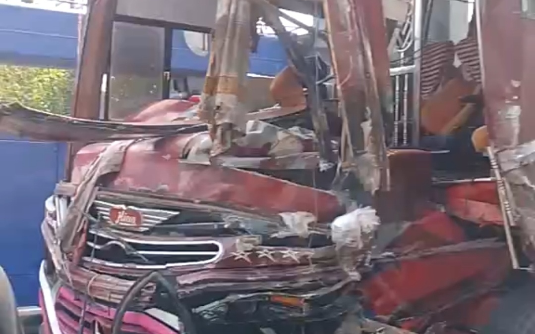শিবচরের সূর্যনগরে ঢাকা-ভাঙ্গা এক্সপ্রেসওয়েতে দুই বাসের সংঘর্ষে ১ জনের মৃত্যু, আহত ৫